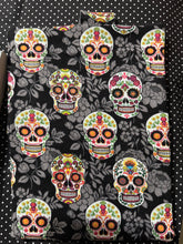 Load image into Gallery viewer, Sugar Skull Book Sleeve