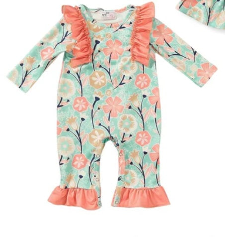 Pete & Lucy Petals in the Forest Romper