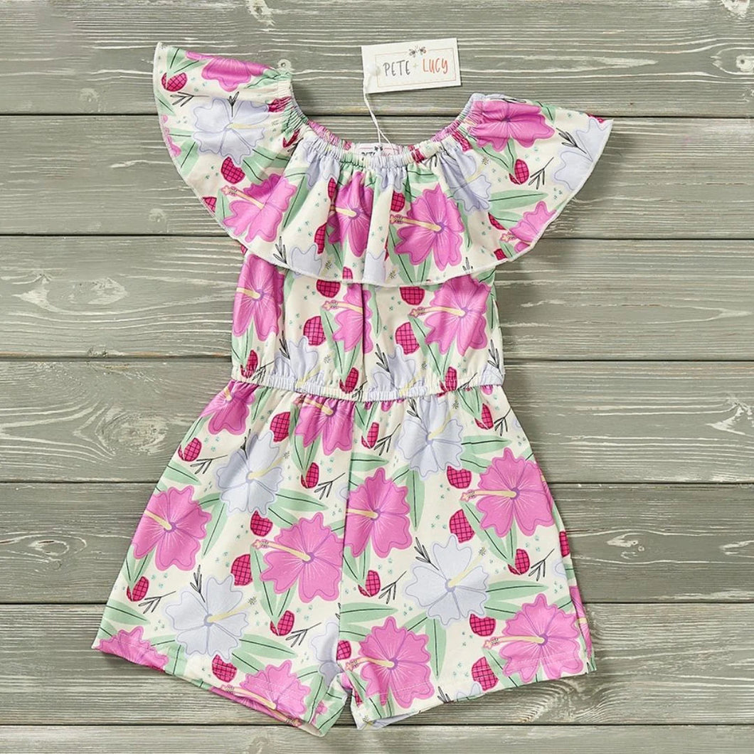 Pete & Lucy Hibiscus Jumpsuit