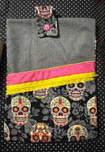 Load image into Gallery viewer, Sugar Skull Book Sleeve
