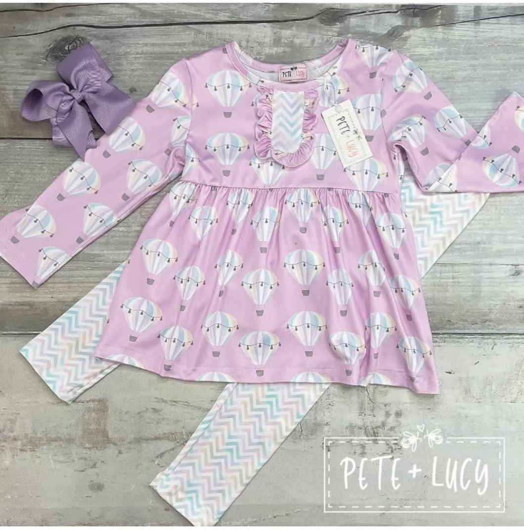 Pete and Lucy Fun in the clouds Pant Set