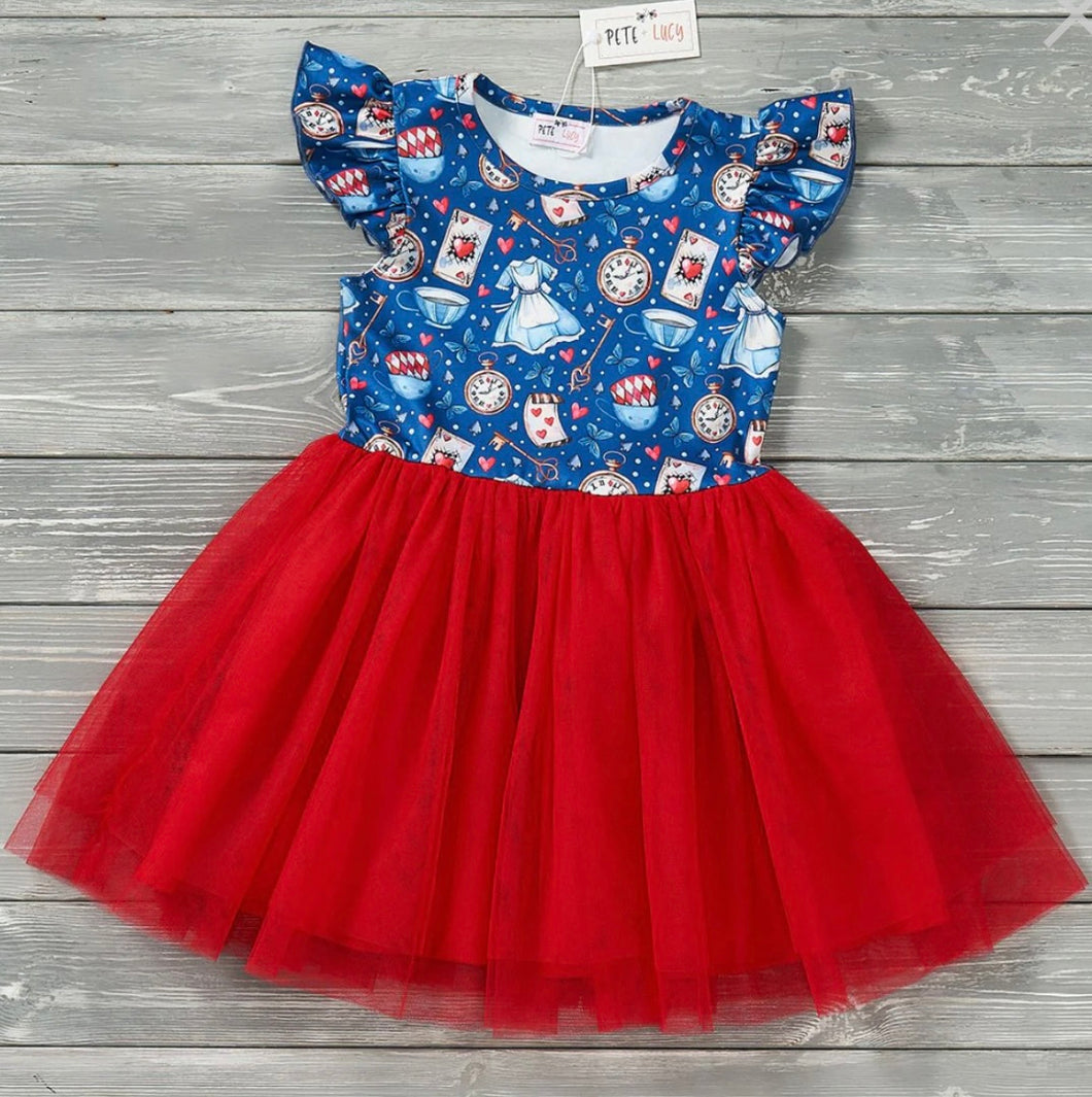 Pete and Lucy Wonderland Whimsies Tulle Dress