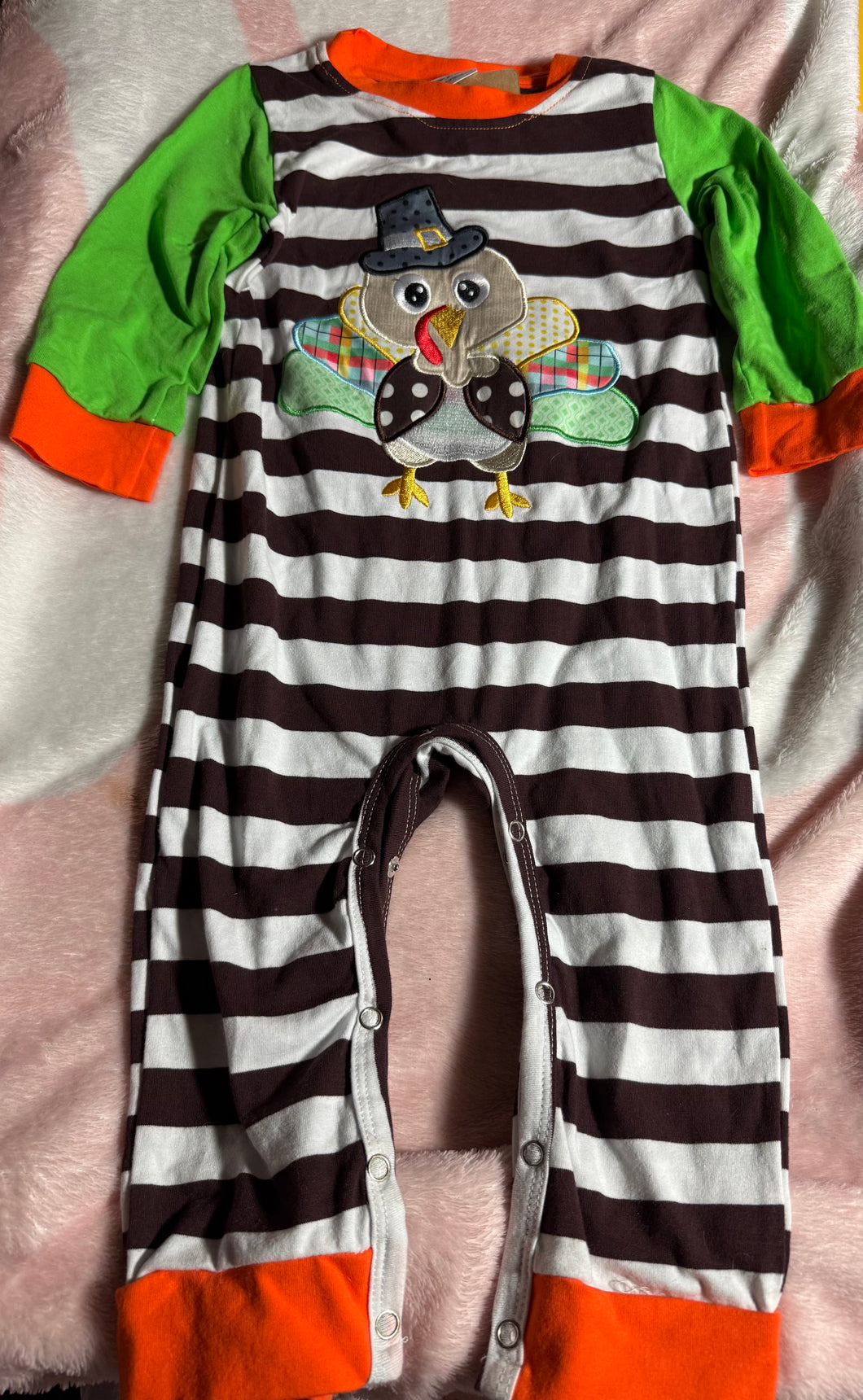 Turkey Pilgram Romper