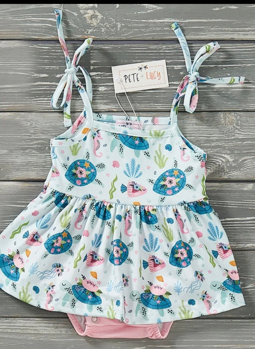 Pete and Lucy Turtle Bay Romper