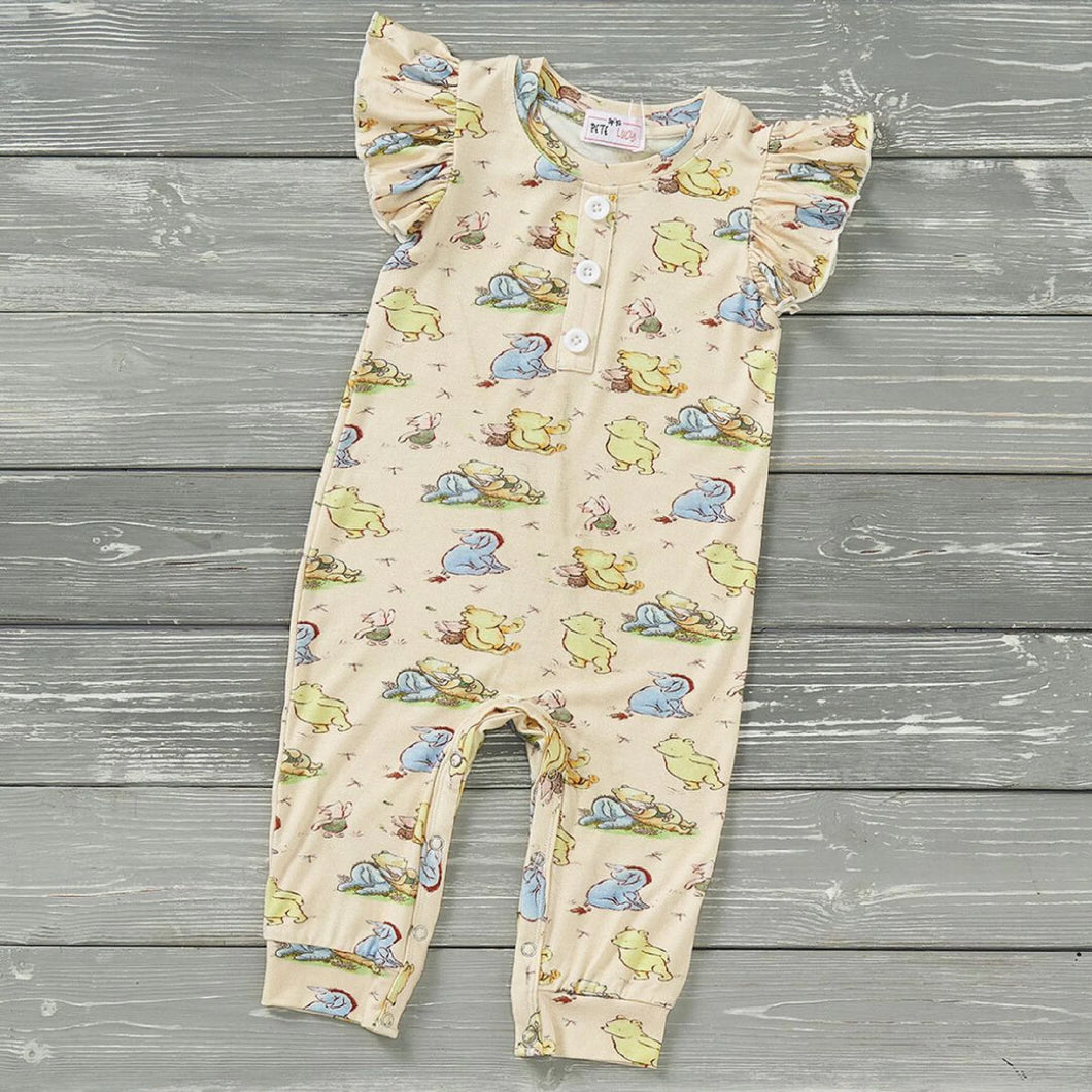 Pete and Lucy Silly Old Bear Romper