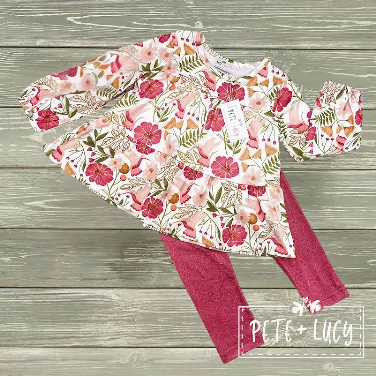 Pete and Lucy Hummingbird Pant Set