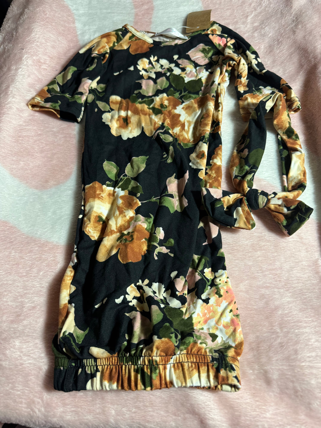 Floral Nap Sack with headband