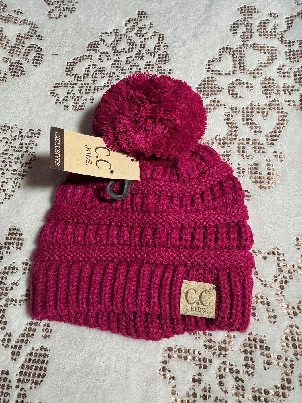 ￼Fuchsia Kids C.C Beanie