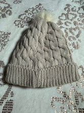 Load image into Gallery viewer, Tan Knit Beanie
