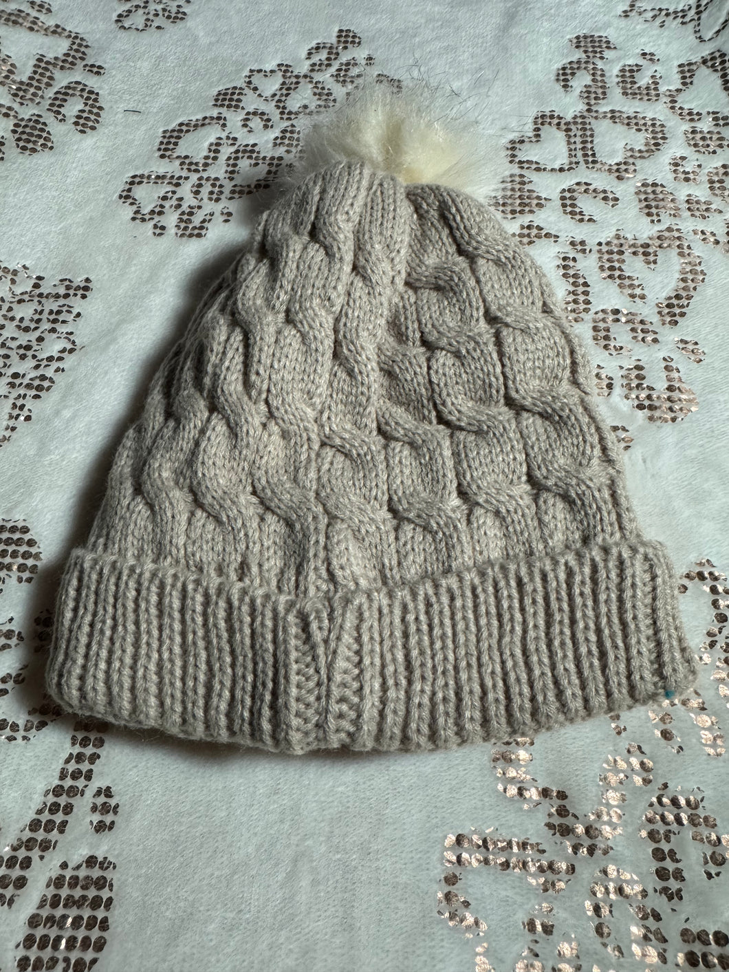 Tan Knit Beanie