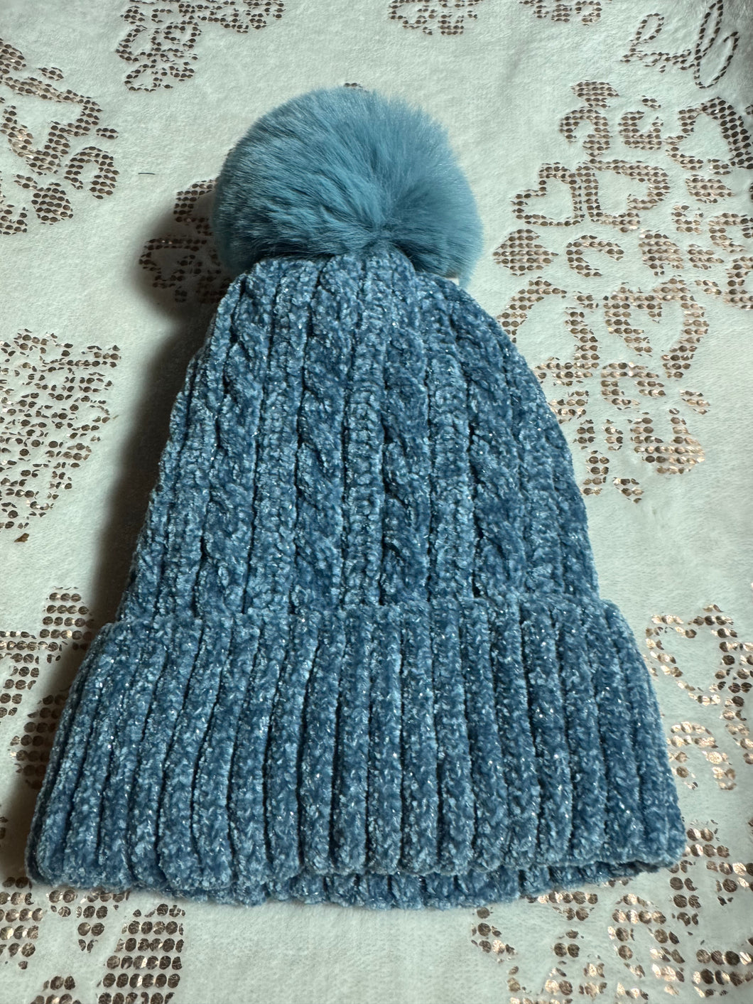Blue Knot Beanie
