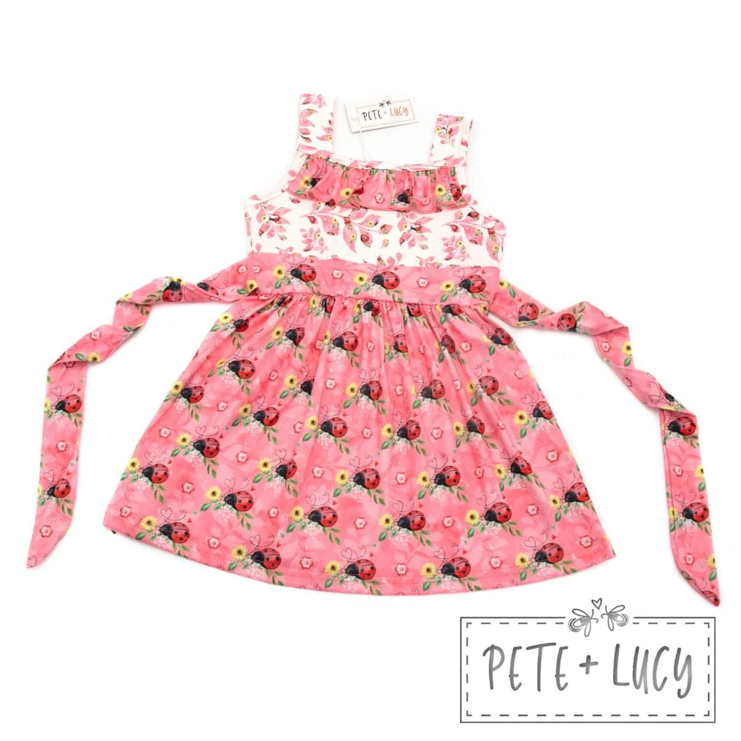 Pete & Lucy Ladybug Dress