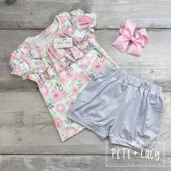 Pete & Lucy Shabby Chic Short Set