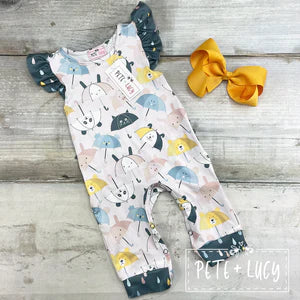 Pete & Lucy Stormy Zoo Romper