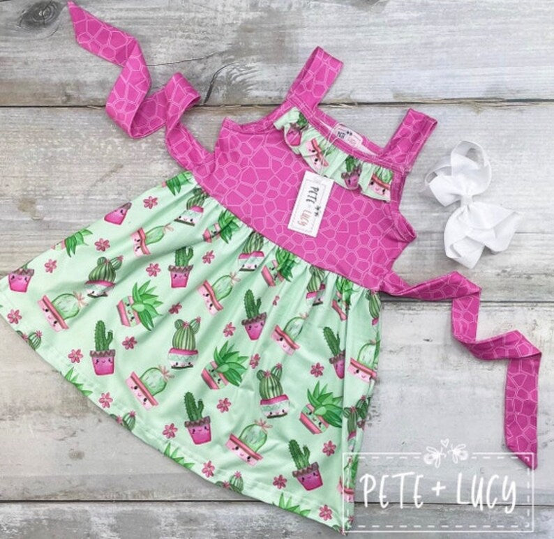 Pete & Lucy Succulent Dress