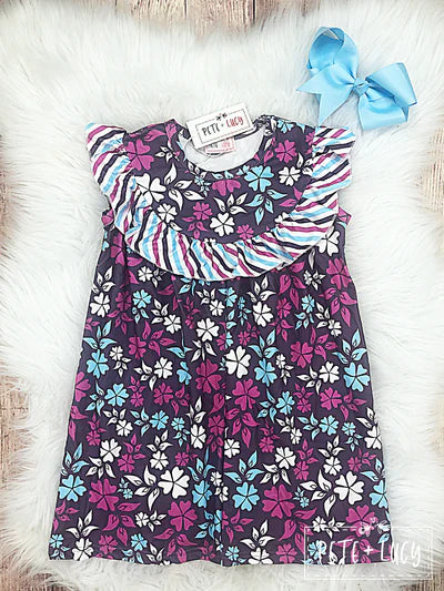 Pete & Lucy Purple Spring Dress