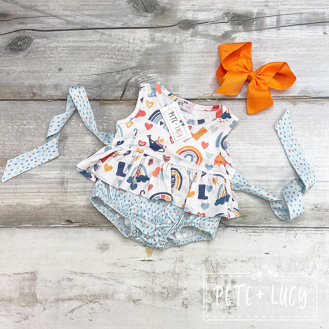 Pete & Lucy Umbrella Romper