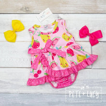 Load image into Gallery viewer, Pete &amp; Lucy Fruit Galore Romper

