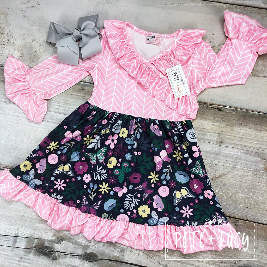 Pete & Lucy Butterfly Kisses Dress