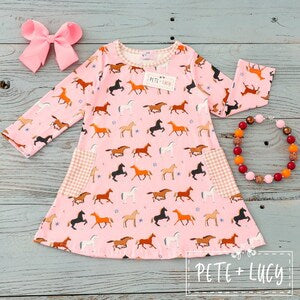 Pete & Lucy Horse Dress