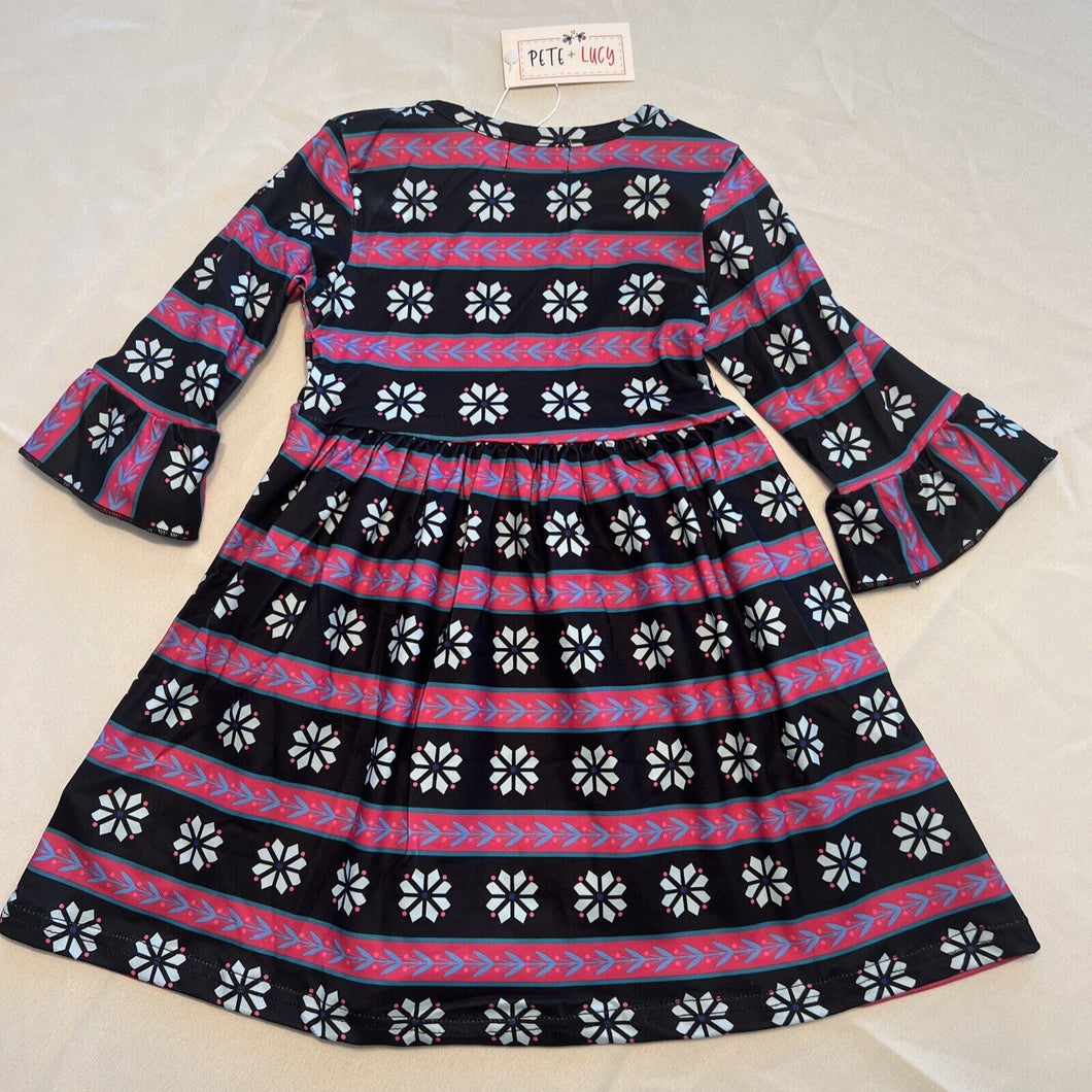 Pete & Lucy Snowflake Dress