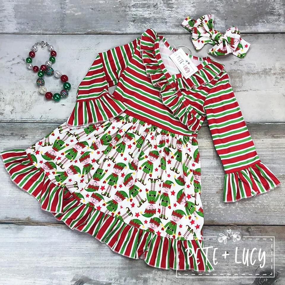 Pete & Lucy Elf Shenanigans Dress