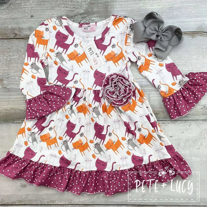 Pete & Lucy Kitty Cat Dress