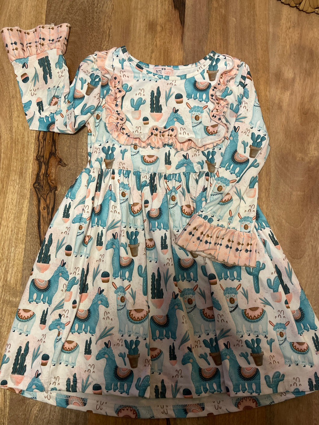 Pete & Lucy Llama Dessert Dress