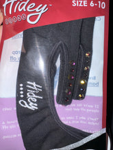Load image into Gallery viewer, Hidey Style Sock Adult Black Amethyst Shimmer
