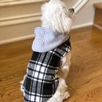 Black Plaid Flannel Jacket