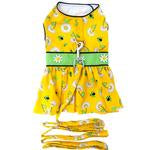 Load image into Gallery viewer, Hello Daisy and ladybug dress w/ matching leash
